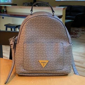 Guess? Brand mini backpack with zipper closure